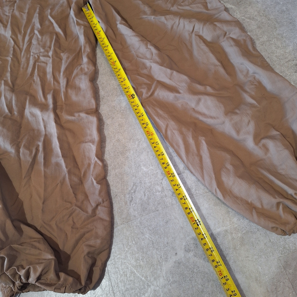 Aeropostale Women's Tan Drawstring Parachute Pants Size XL - Picture 8 of 11